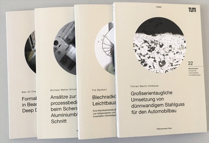 Neue Dissertationen in der Schriftenreihe Umformtechnik und Gießereiwesen