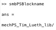 smbPSBlockname(block)