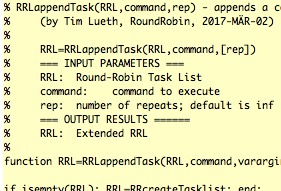 RRLappendTask(RRL,command,rep)
