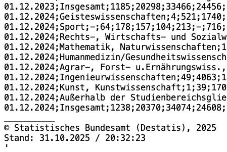 destatisJSONreadtab(tabnr,token)